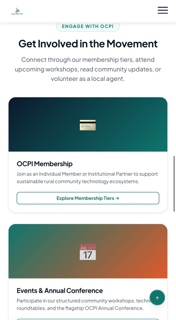 JOELPRISTINE COMMUNITY DEVELOPMENT PLATFORM